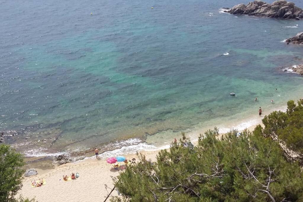 Apartamento al lado de la playa con parking y jardín Platja d'Aro  Exterior foto